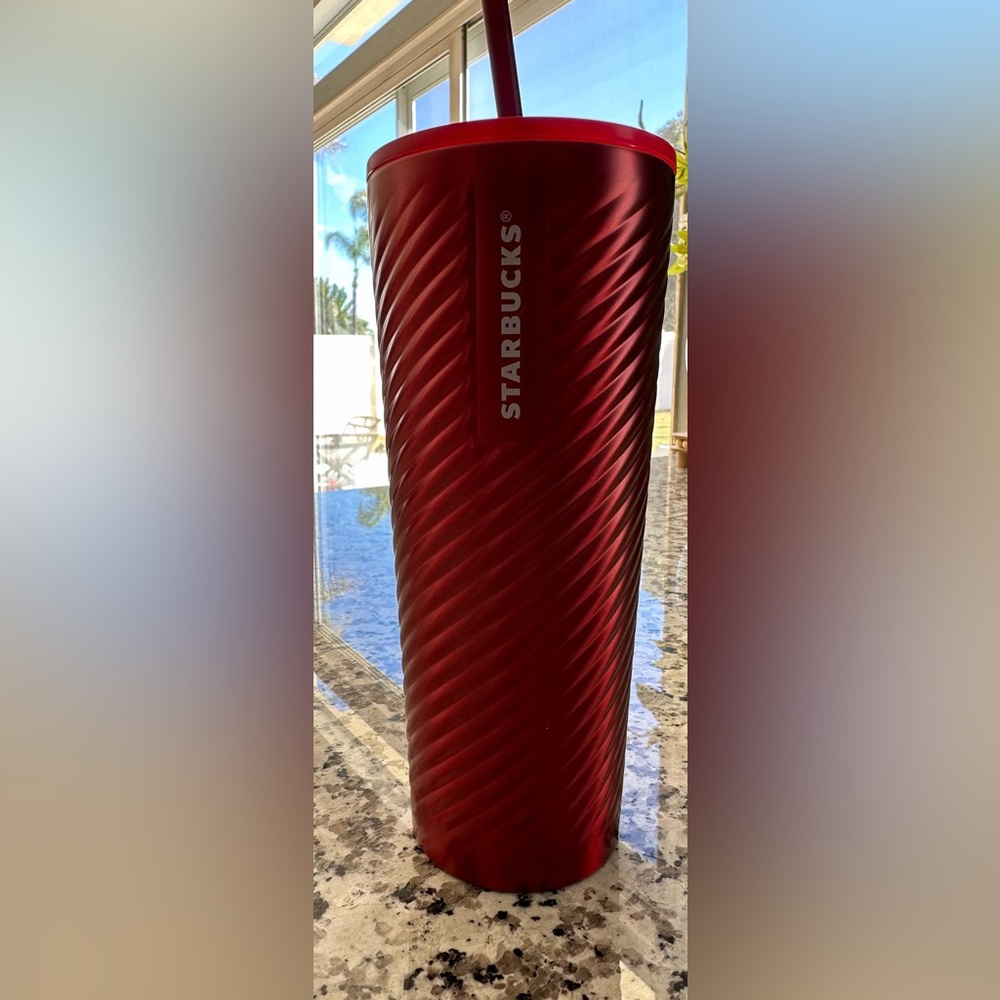 New red Starbucks cup